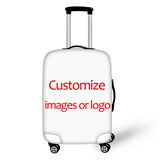 INSTANTARTS Colorful Striped Luggage Covers Travel Suitcase Protective