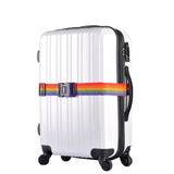 1pcs Rainbow Travel Luggage Suitcase Strap with 3 Digits